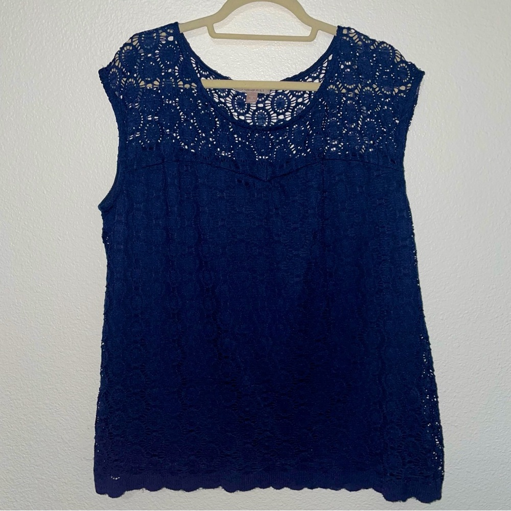 Crochet Top, 1X